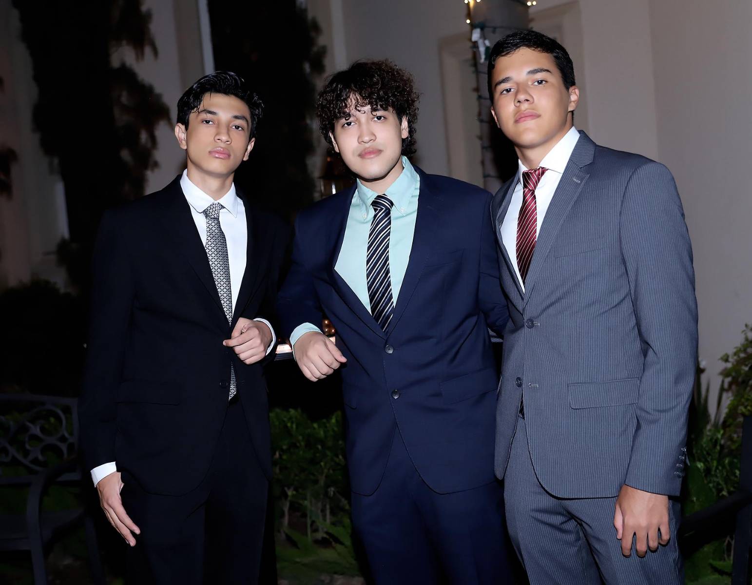 Michael Weymeyer, Diego Juárez y Felipe Oliva.