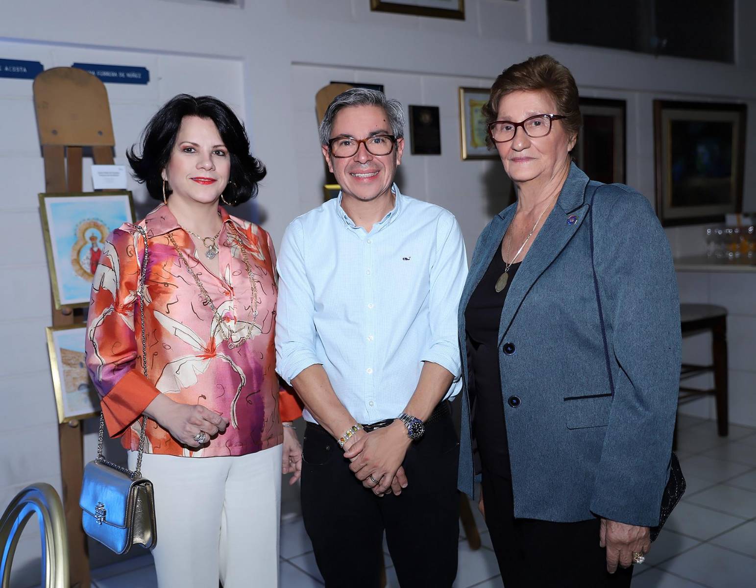 IHCI y Club Rotario San Miguel de Heredia rinden homenaje pictórico a Rolando Ríos