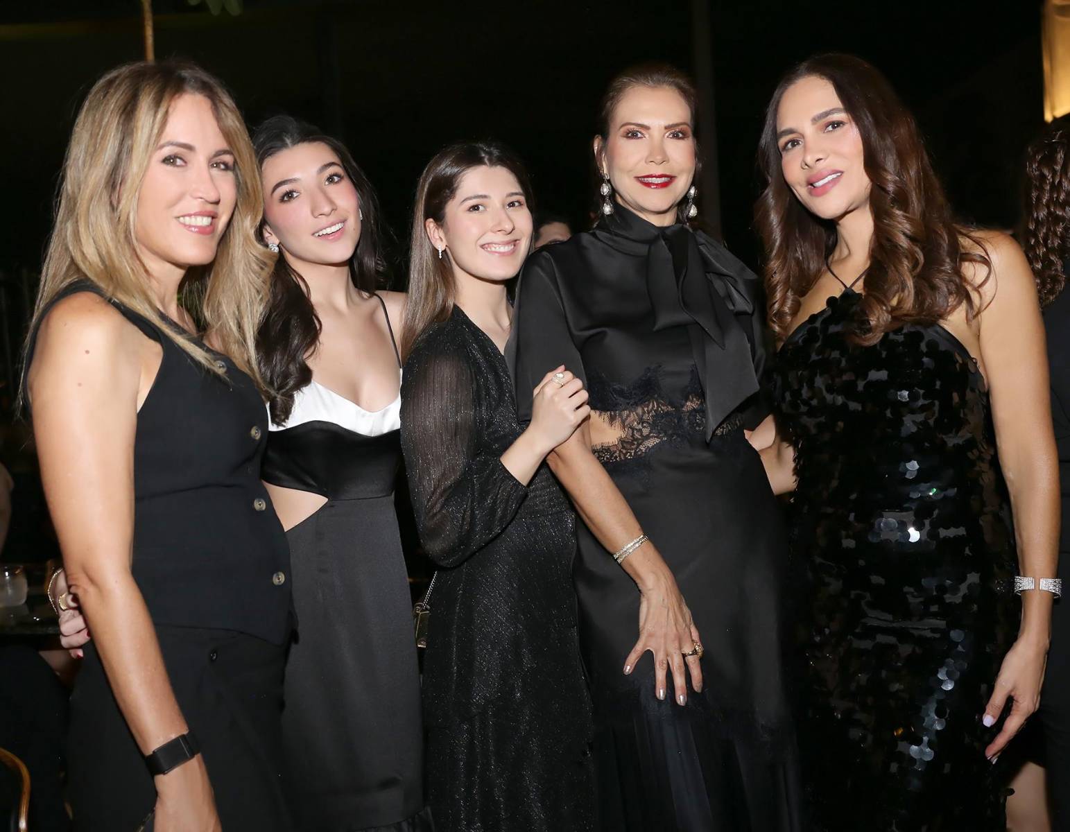 Lucía Gene, Hanna Sosa, Cecilia Bertrand y Ana Melissa Paz.