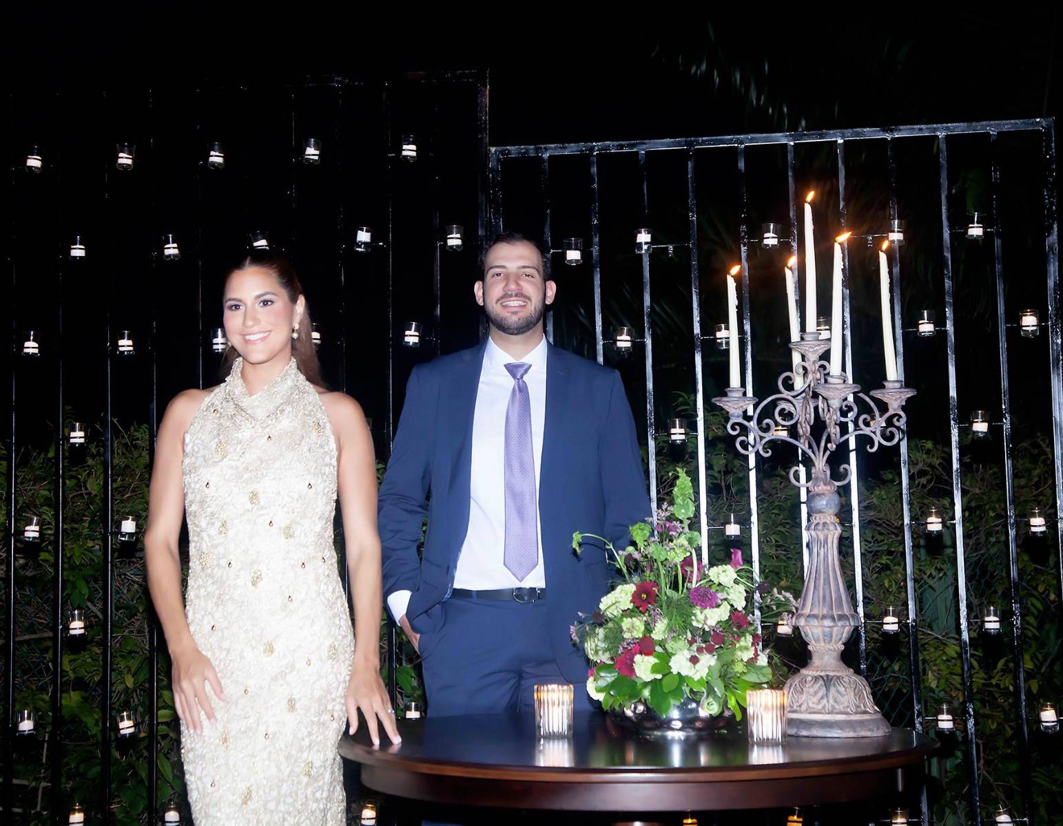 Carlos Simán y Marcela Andonie.