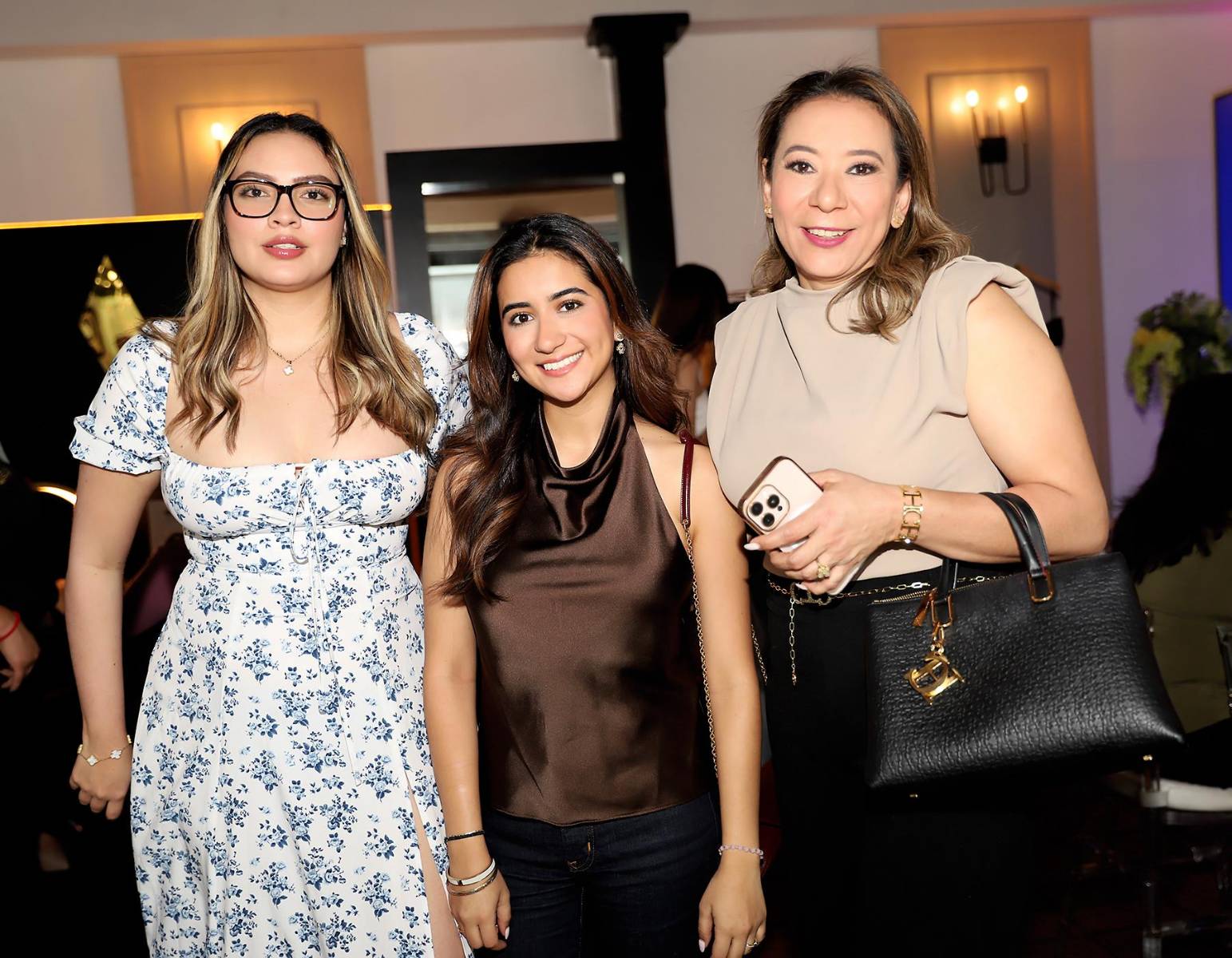 Rocío Romero, Gabriela Mercadal y Nery Muñoz.