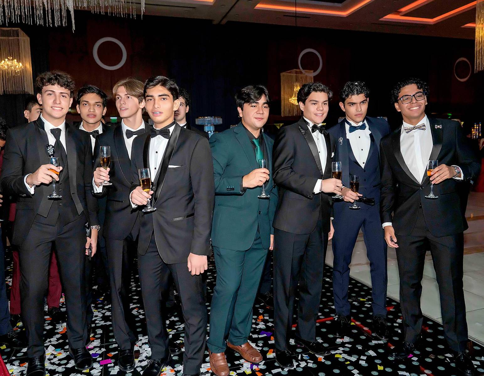 Geovanny Michelen, Rafael Barahona, Taufik Asfura, Carlos Tosta, Sebastián Flores, Mario Larios, Santiago Portillo y Daniel García.