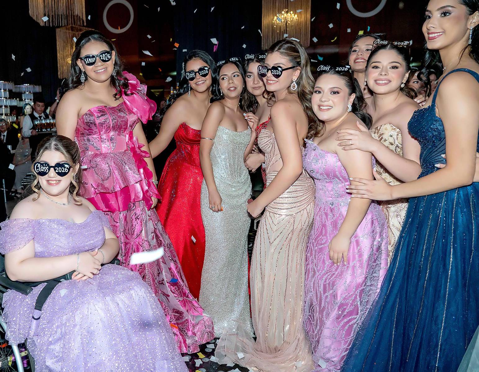 Arianna Giacoman, Laura Matthews, Alejandra Miranda, Valeria Umanzor, Lauren Flores, Fabiana Canahuati, María Fernanda Castellón, Fabiana Cano, Isabella Zerón y Karla Mejía.