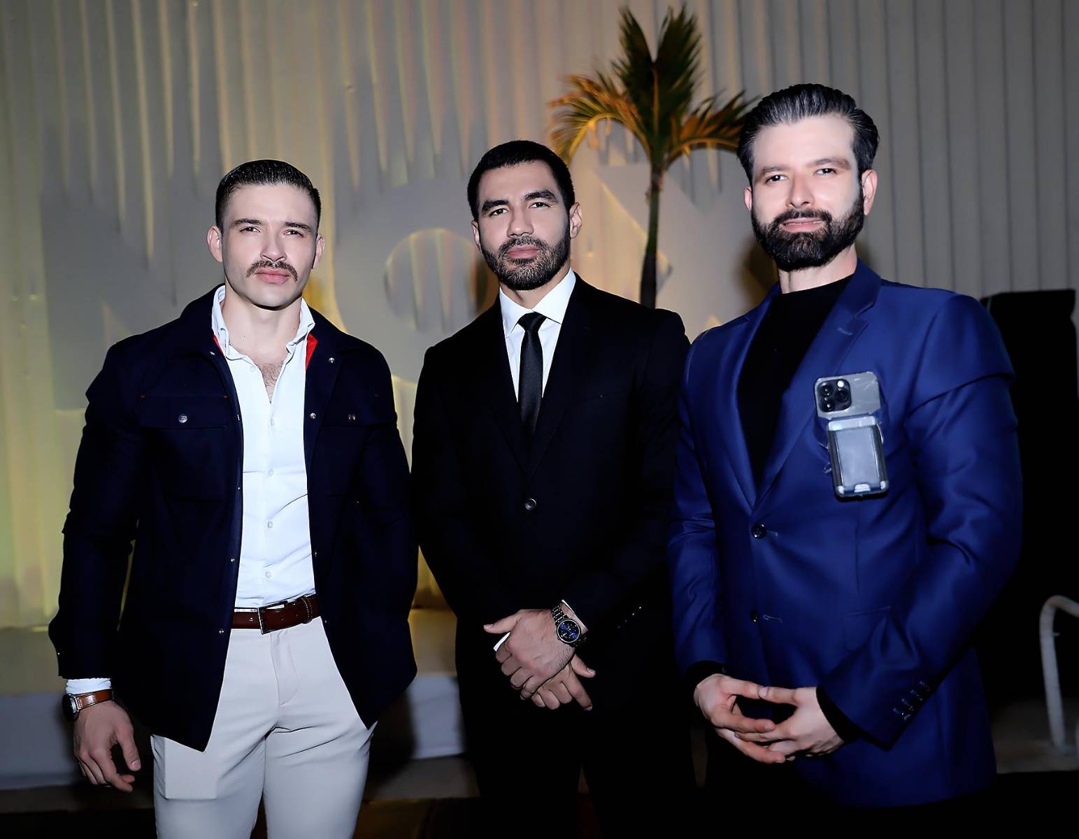 David Zelaya, Ricardo Stout y Daniel Rodas.