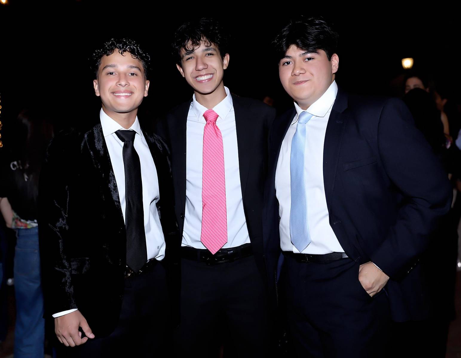 Jordan Reyes, Sebastián Quintanilla y Luis Felipe Gálvez.