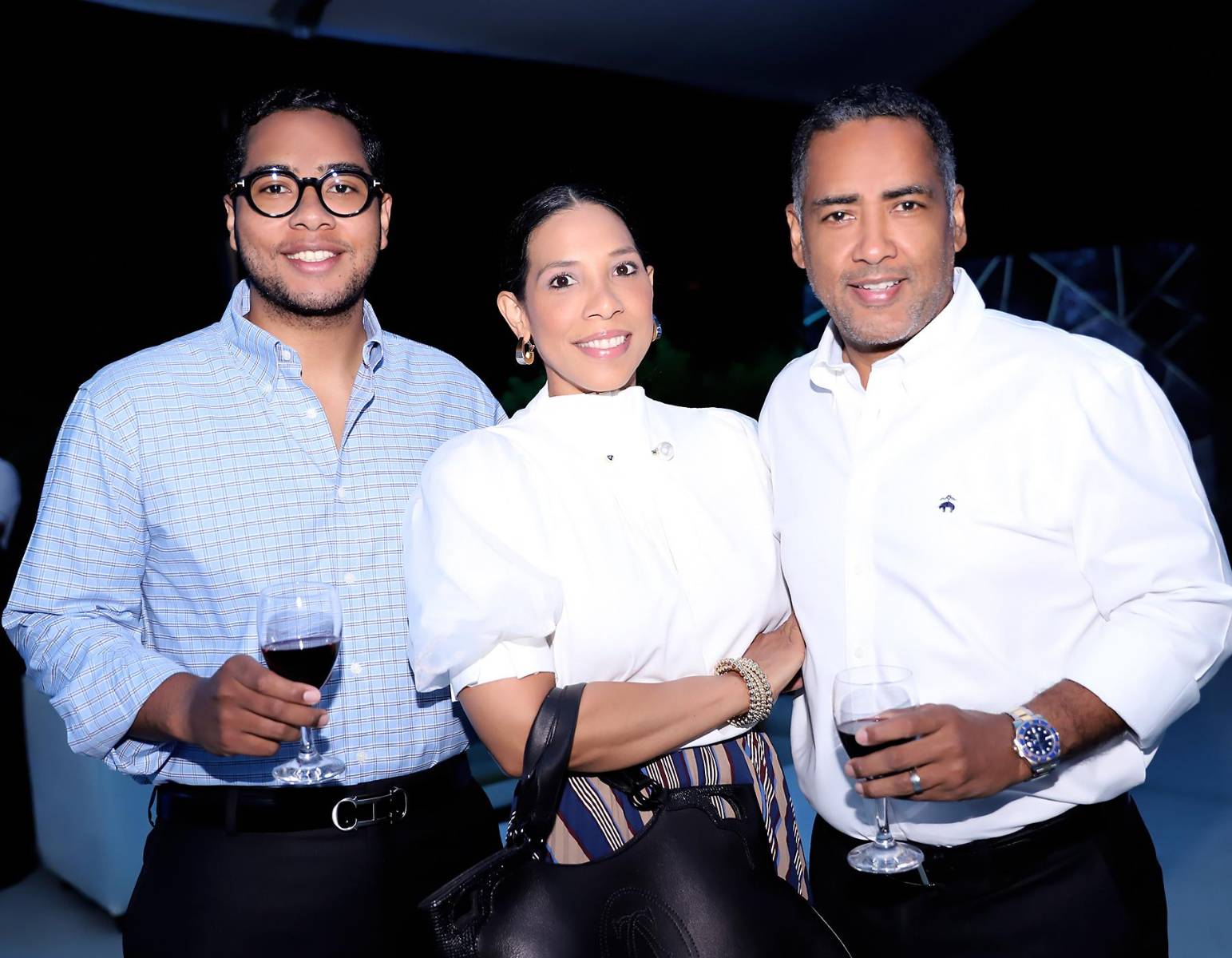 Mario Barahona, Sayra Gámez y Mario Barahona.