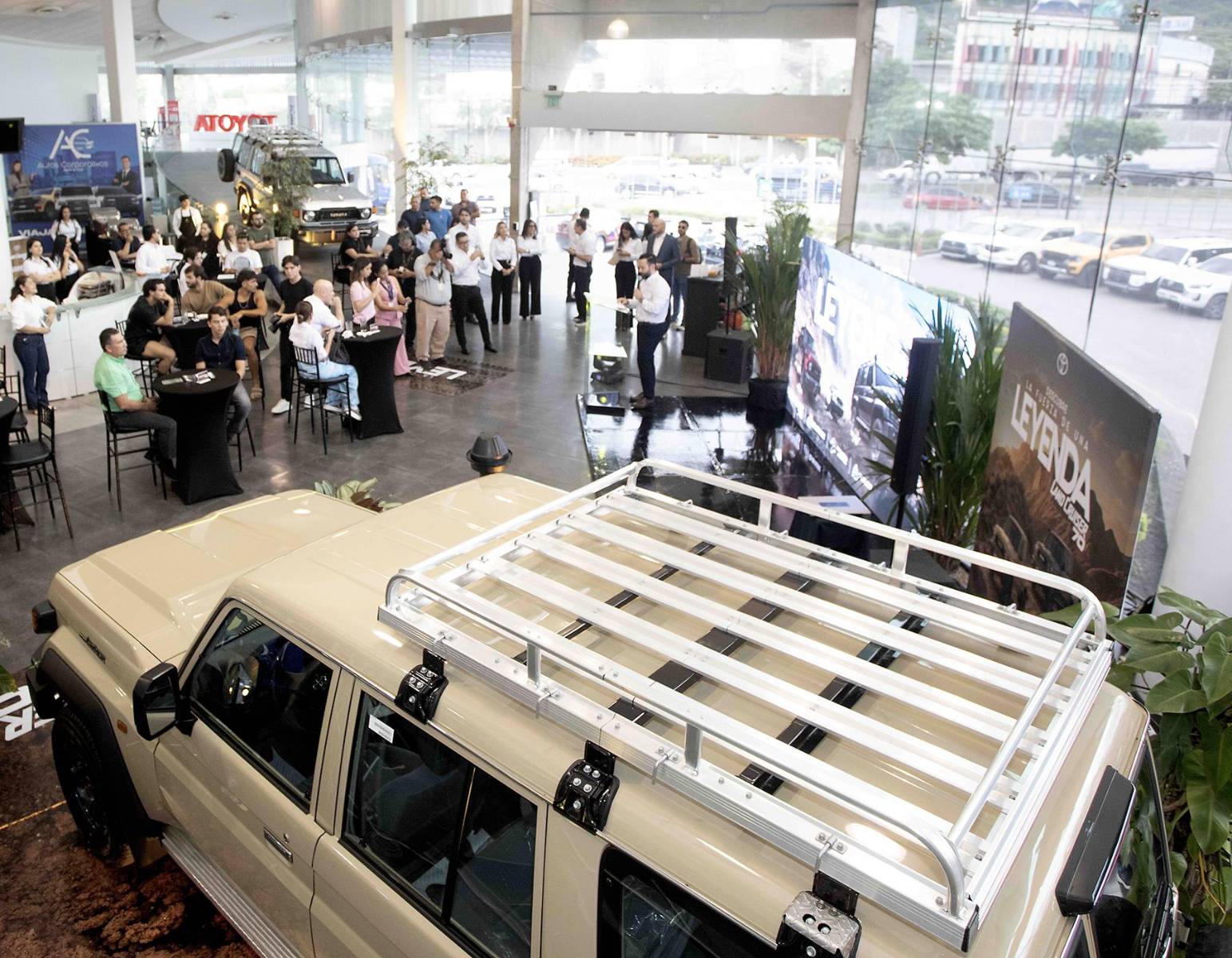 Así se vivió el lanzamiento de el nuevo Toyota Land Cruiser 70 en San Pedro Sula.