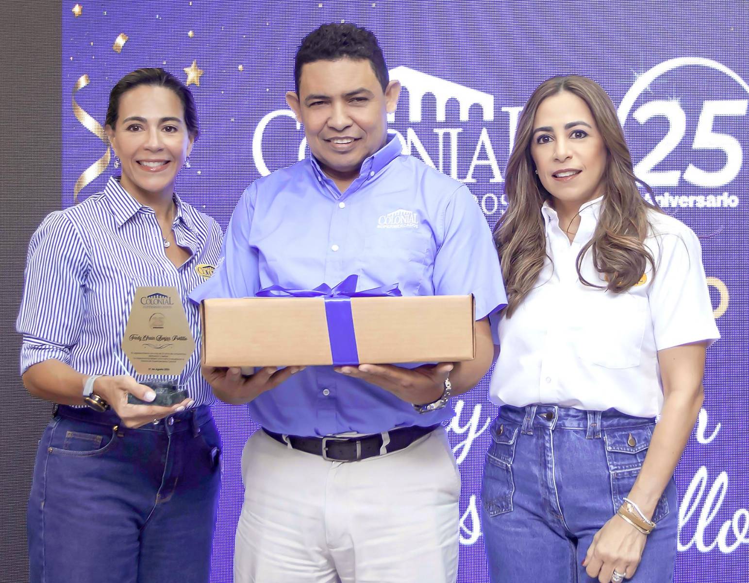 Así se vivió el 25 aniversario de Supermercados Colonial
