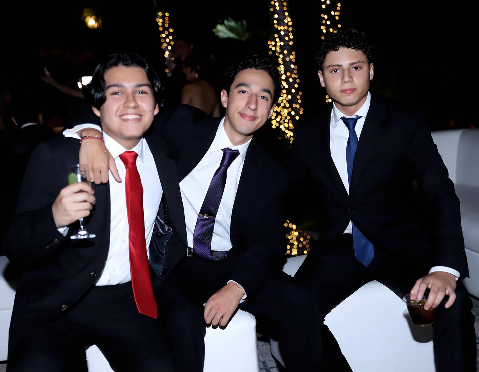 Enrique Ramírez, Francisco Argüello y Rafael Inestroza.