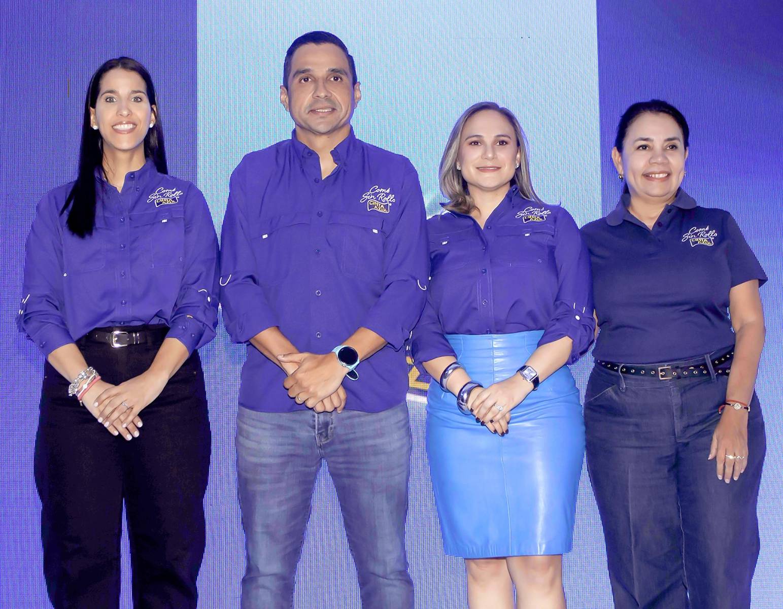 Asi fue el lanzamiento de Cinta Azul un nuevo producto premium