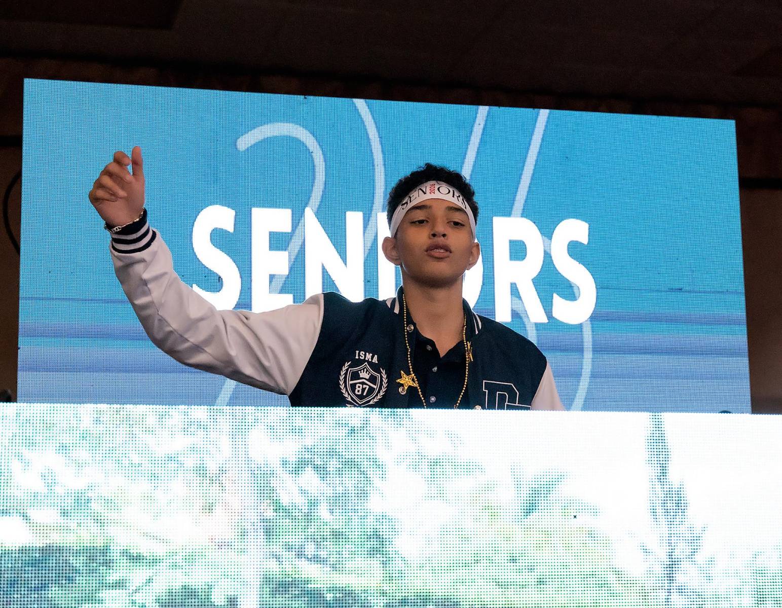 Senior entrance de la clase 2026 del Instituto María Auxiliadora