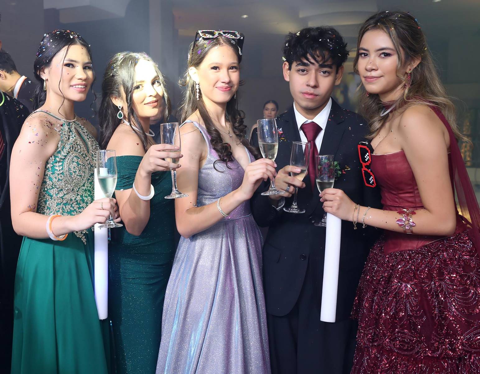 Fiesta de la prom 2026 del Liceo Franco Hondureño
