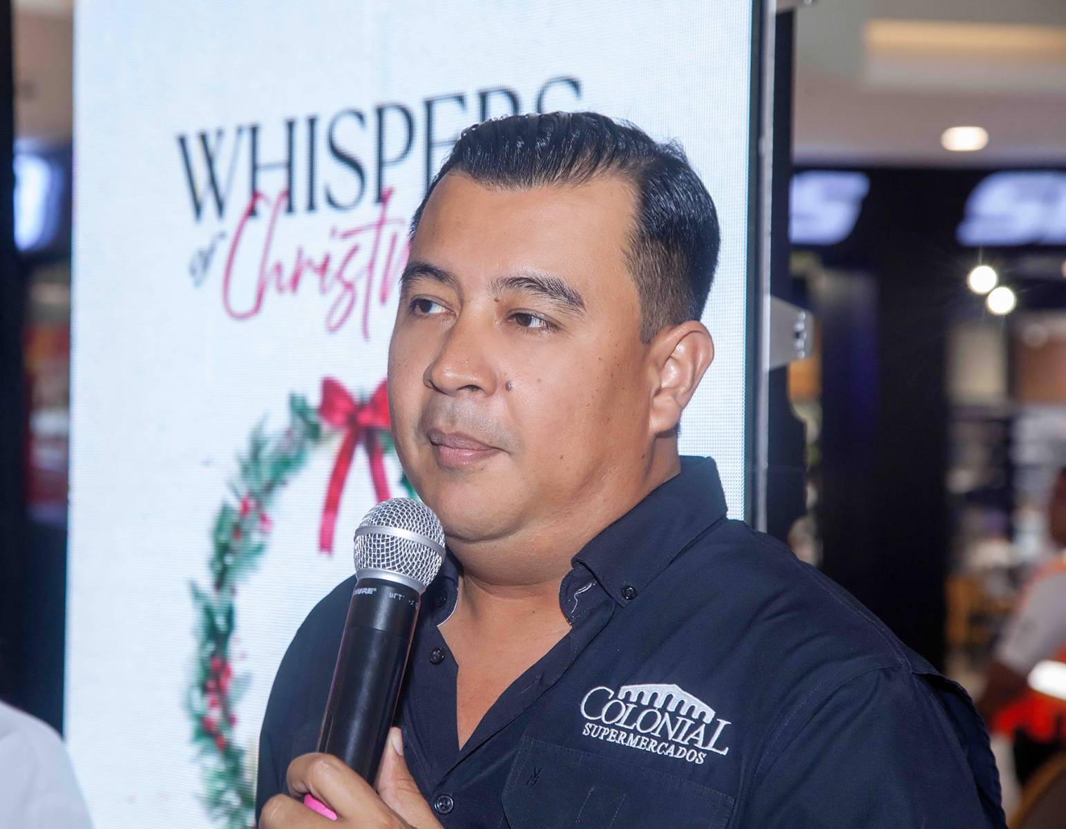 Francisco Pereira, gerente de Mercadeo, comunicaciones y Coordinador de Responsabilidad Social Empresarial en Supermercados Colonial.