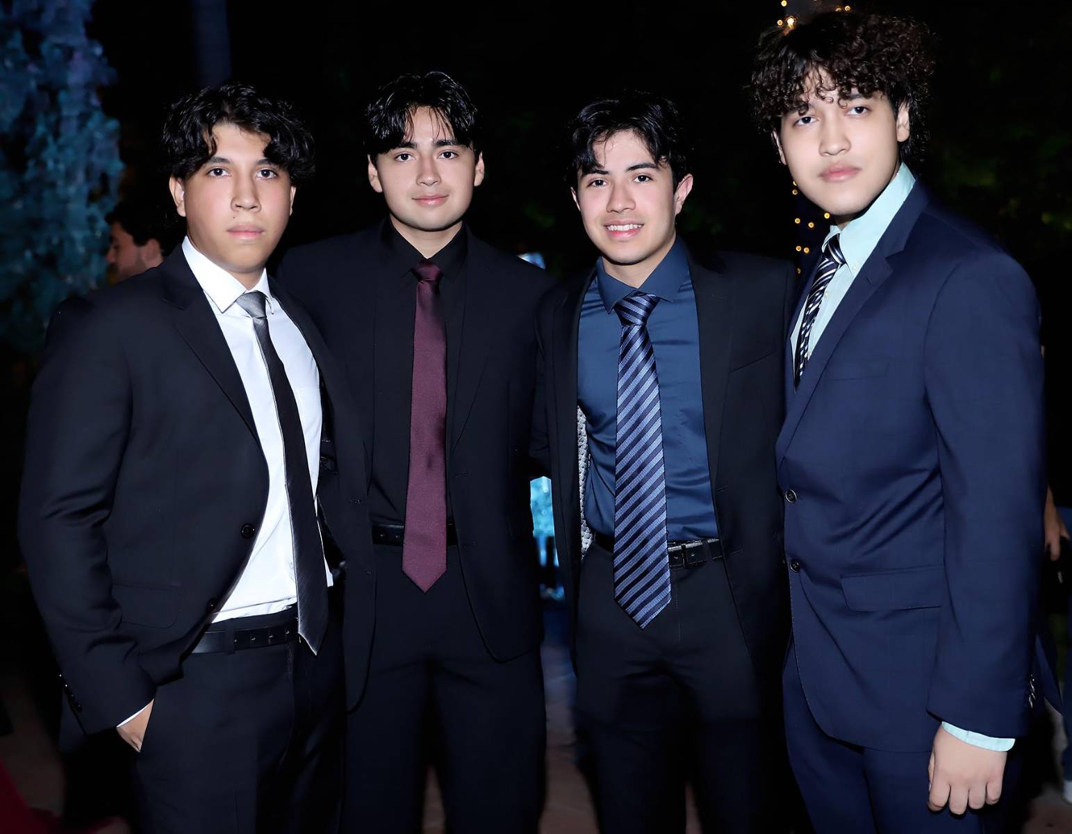 José Ramón Ordóñez, Humberto Obando, José Carlos Obando y Diego Juárez.