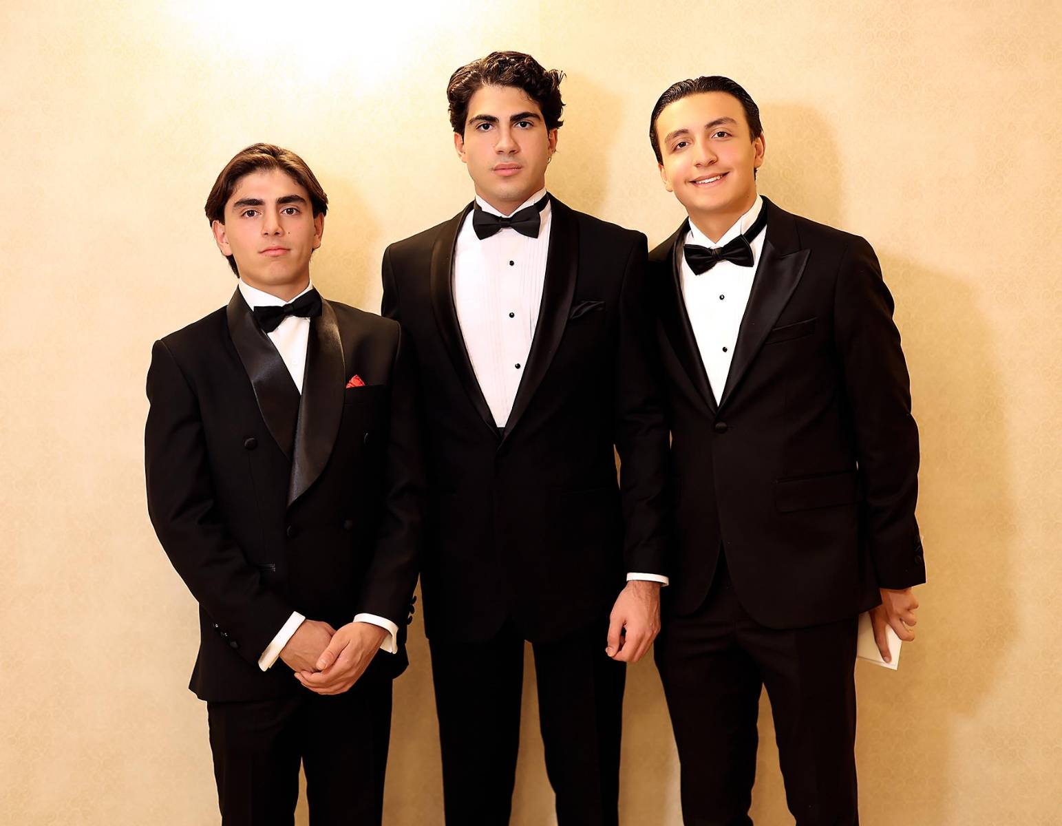 Marcelo Pedemonte, Carlos Flores y Sahid Bendeck.