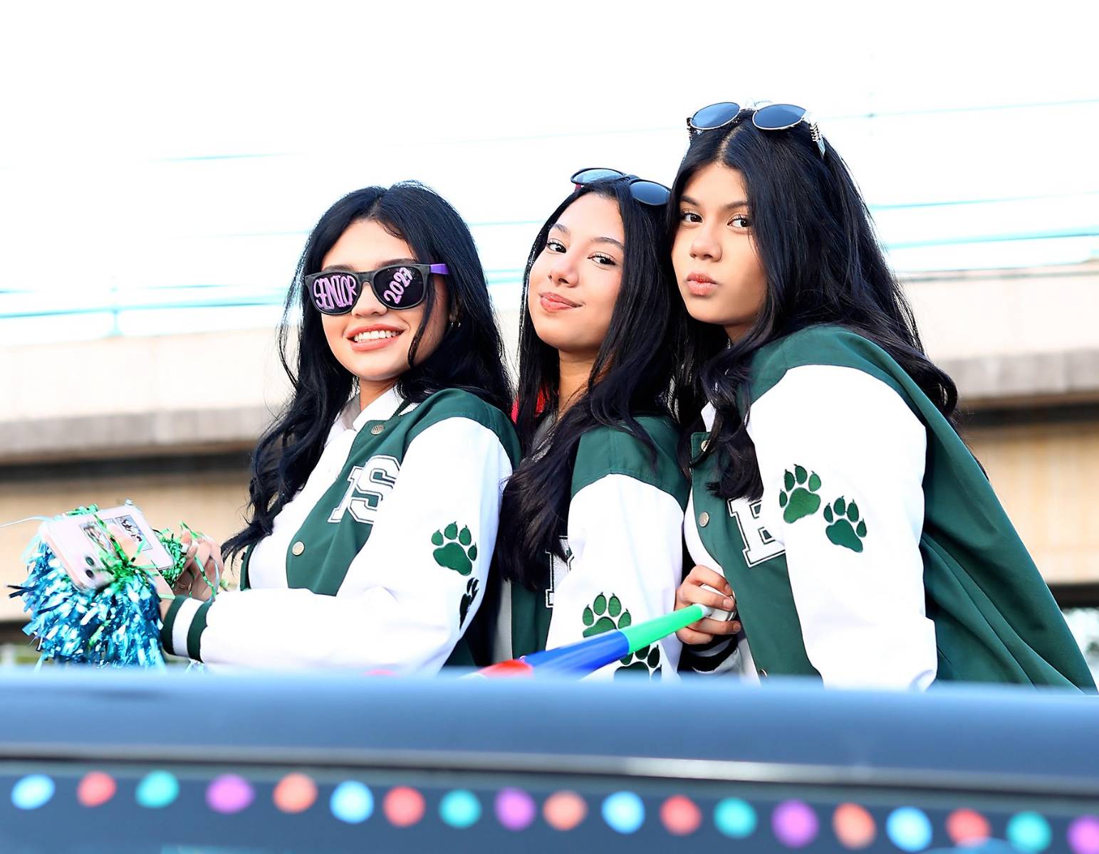 Karina Sanabria, Keren Flores y Lauren Carranza