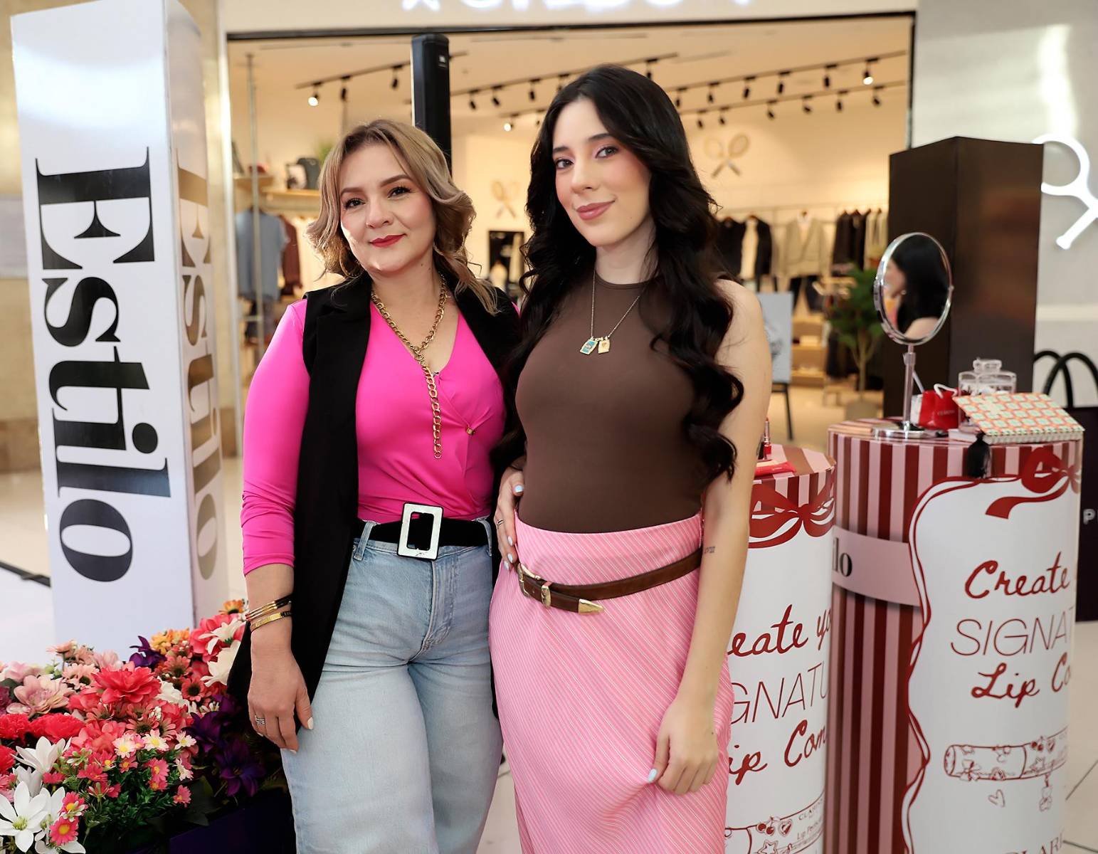 Yunni Perdomo e Issa Carpintero.