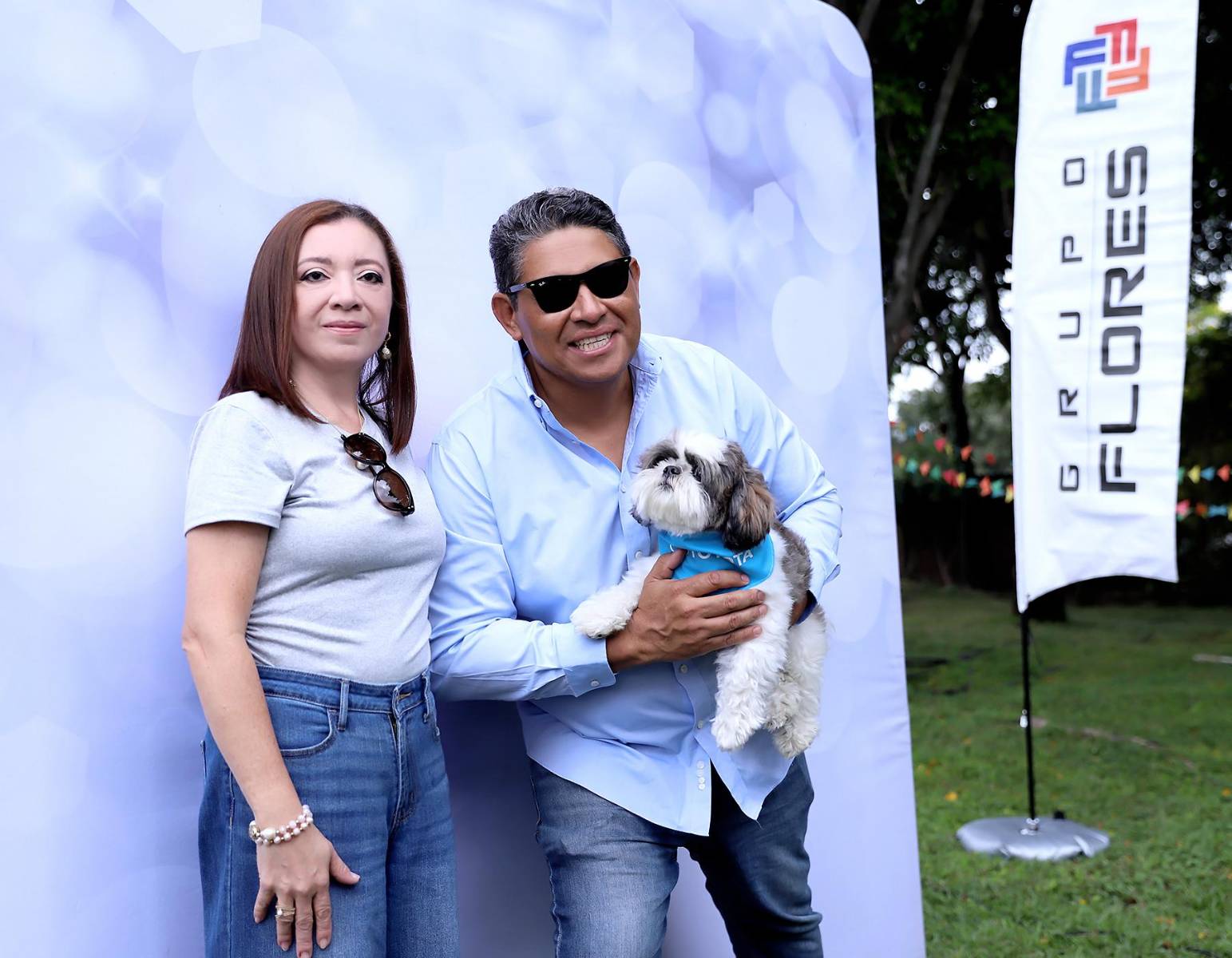 Karen Romero y José Luis Alvarenga.