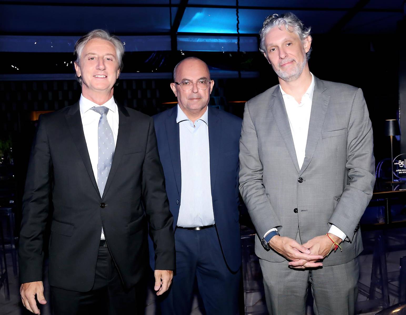 Alessandri Fracasseti, Salvadir Fernández y Iván Esquiva.