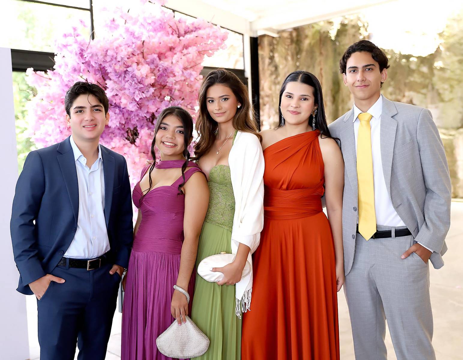 Daniel Guerrero, Alessandra Godoy , Camila Salinas, Geshi Handal y José Santiago Flores.