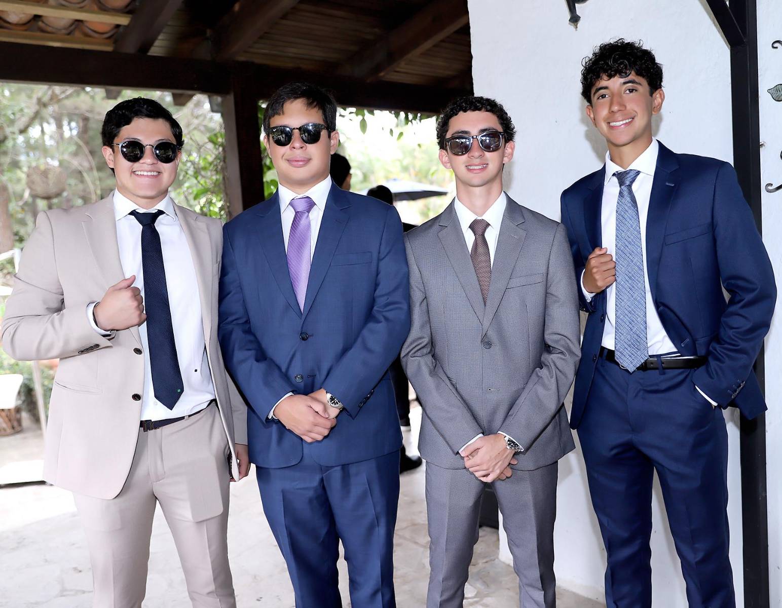 Juan Zúniga, Fernando Oliva, Sebastián Vijil y José Burgos.