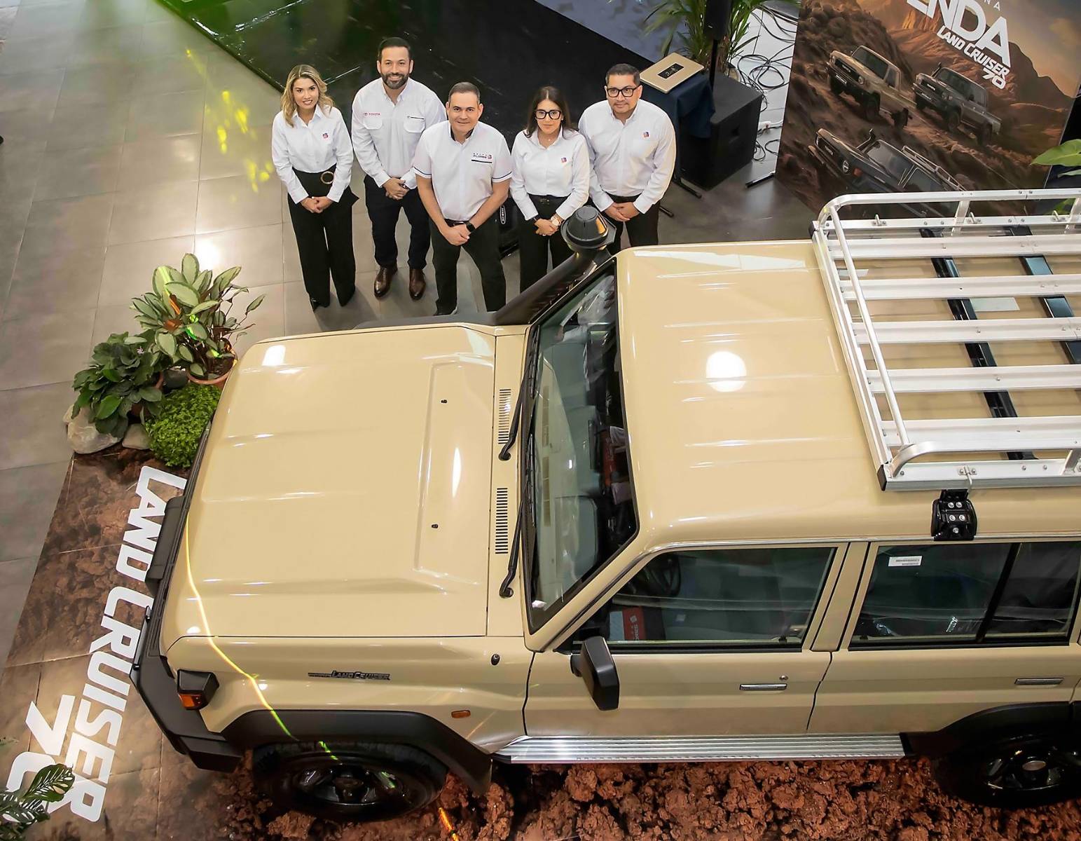 Así se vivió el lanzamiento de el nuevo Toyota Land Cruiser 70 en San Pedro Sula.