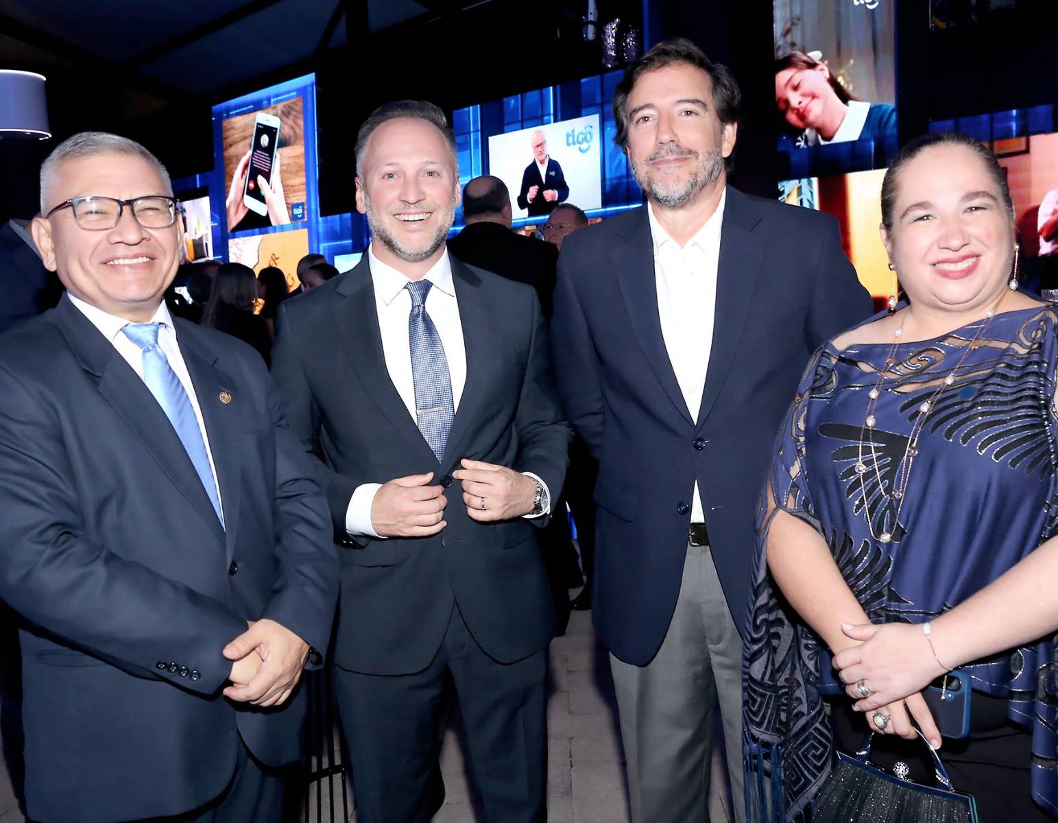 Jorge Umaña, Navad Goren, Luis Costas y Rosa Aparicio. 