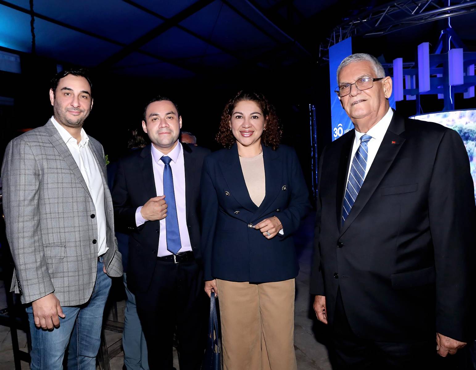 Guillermo Peña, Cristian Morazán, Carla Ávila y Juan Bendeck.