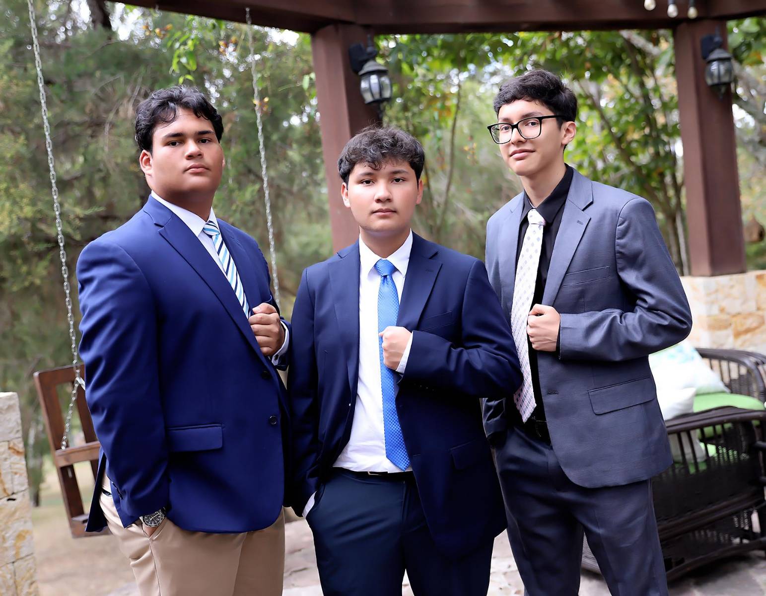 Alejandro Vivas, Juan Carranza y Diego Velázquez.