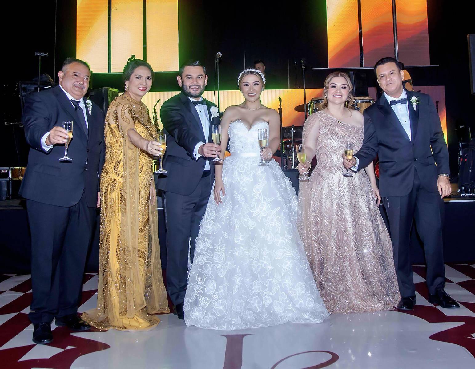 La recepción nupcial de Josué Contreras y Jenny Maldonado