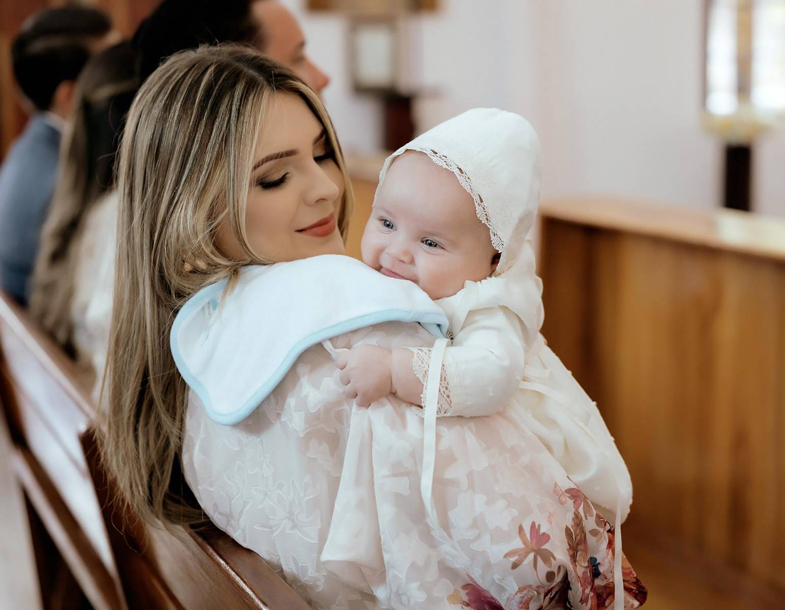 Annie Núñez de Barrosse y su hijo Dalton John Barrosse