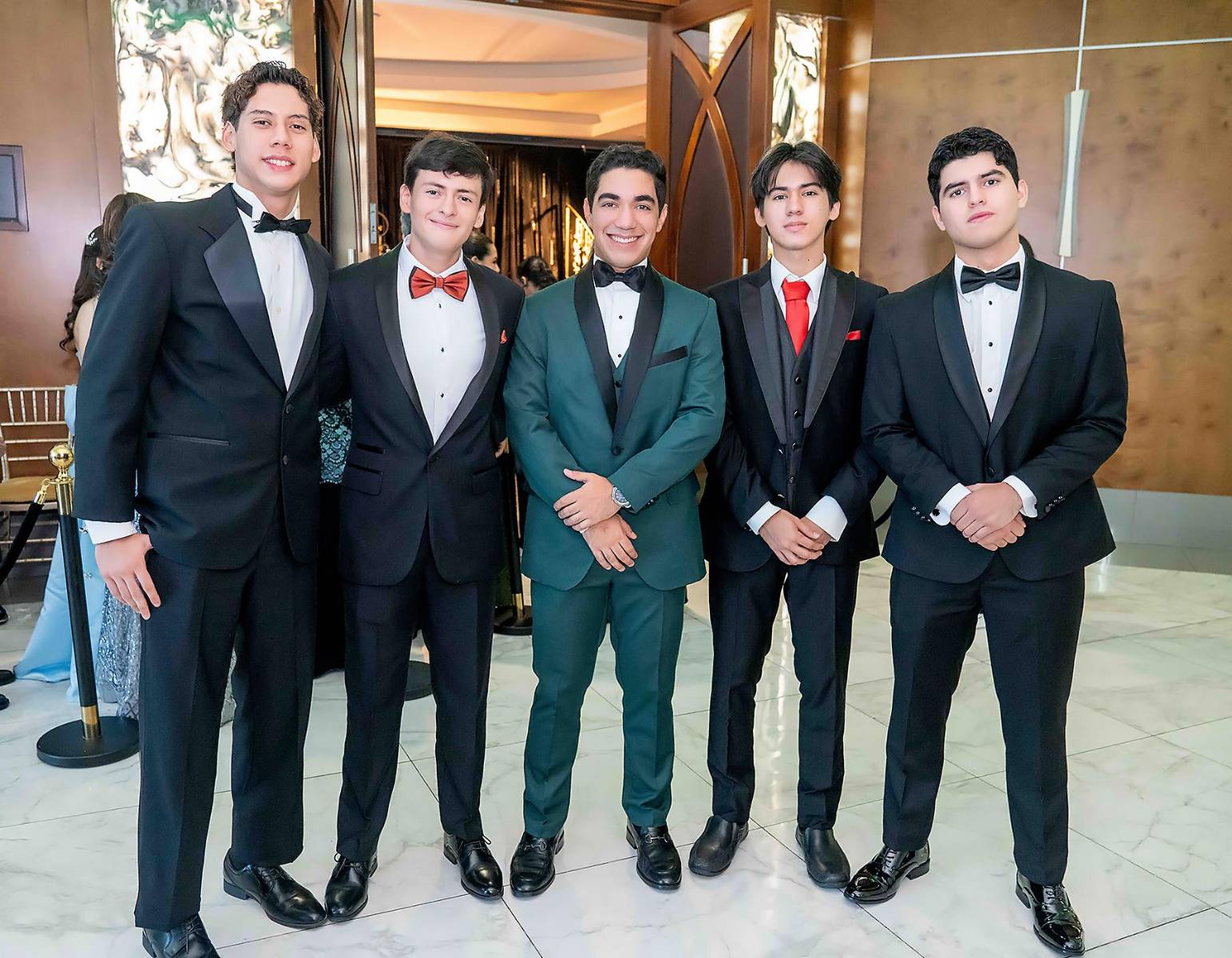 Sebastián Banegas, David Tròchez, Diego González, Anthony Carvajal, Santiago Mancía. 