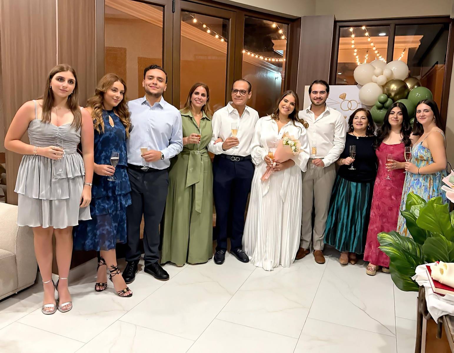 Así fue el compromiso de Valerie Boadla y Carlos Rojas