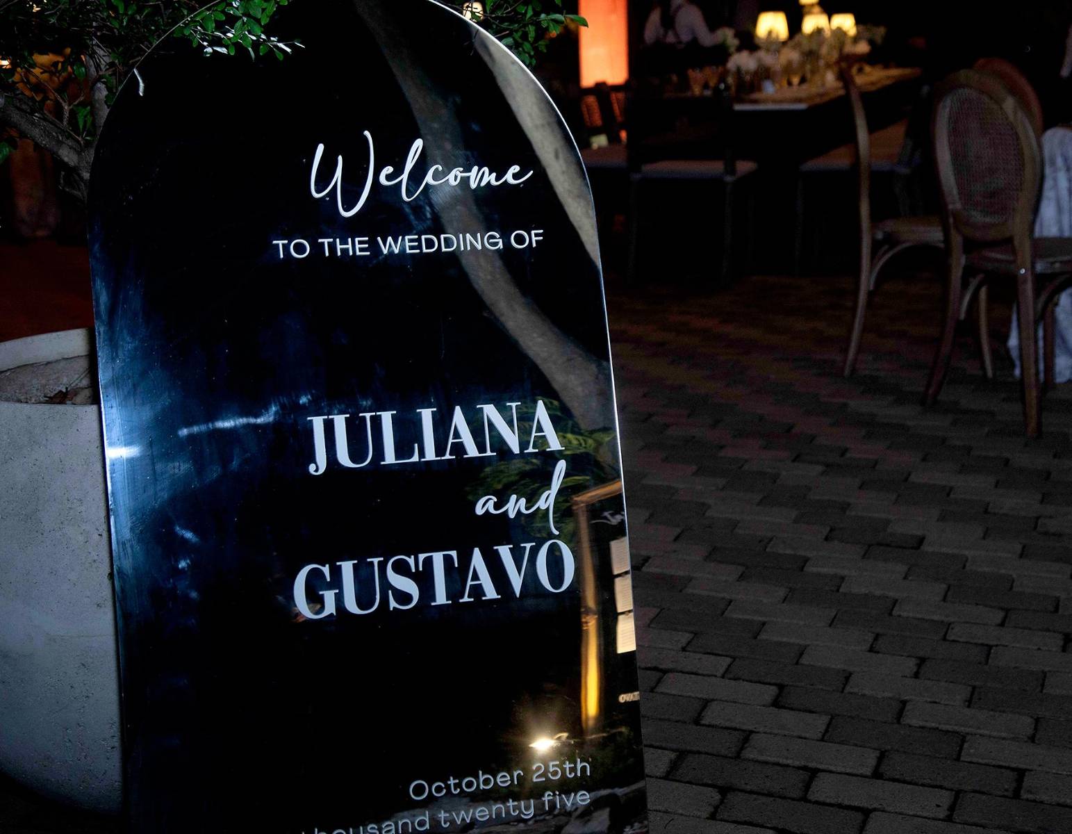 Boda de Gustavo Zavala y Juliana Fernández