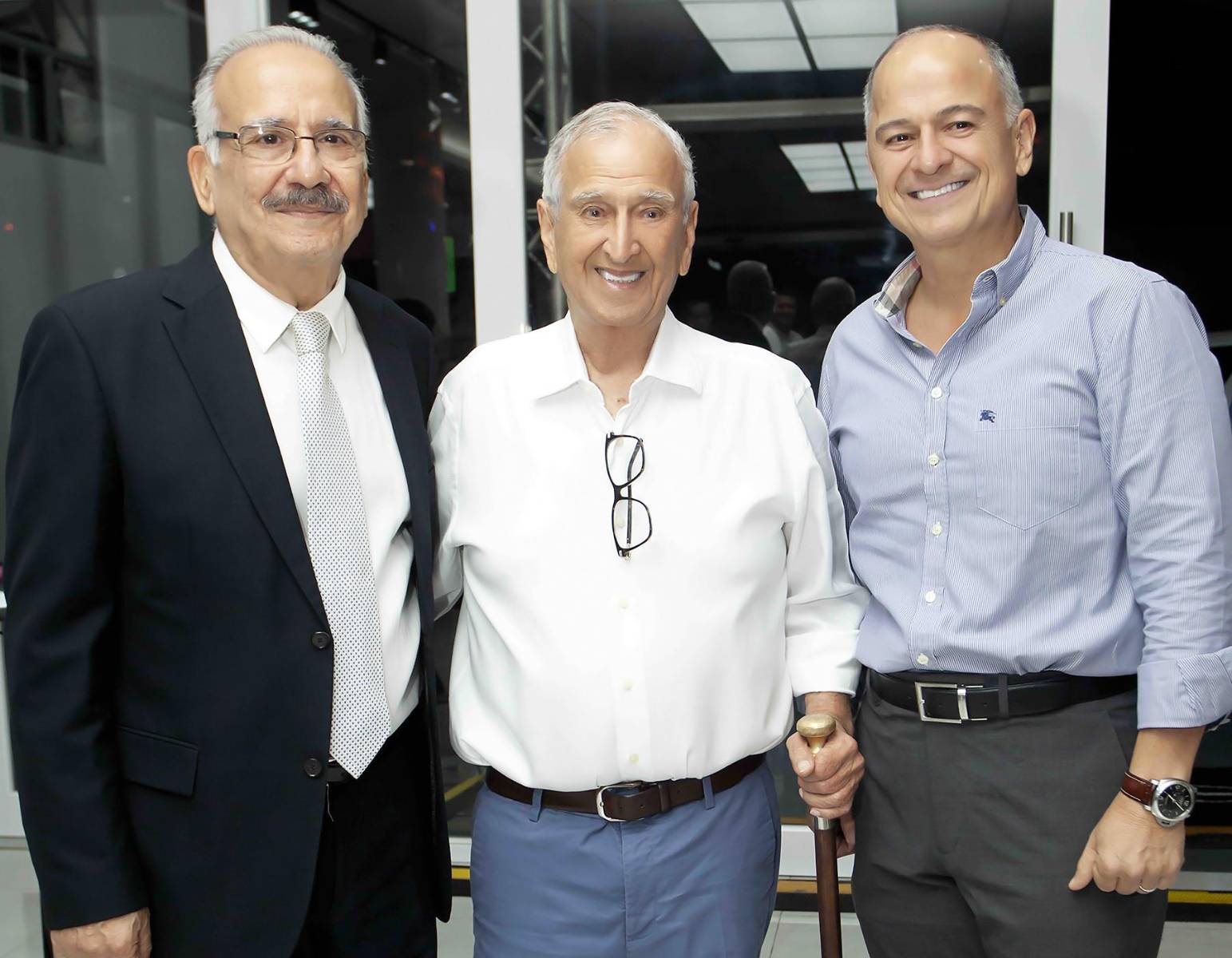 Rafael Kafie, Michael y Jason Hawit.