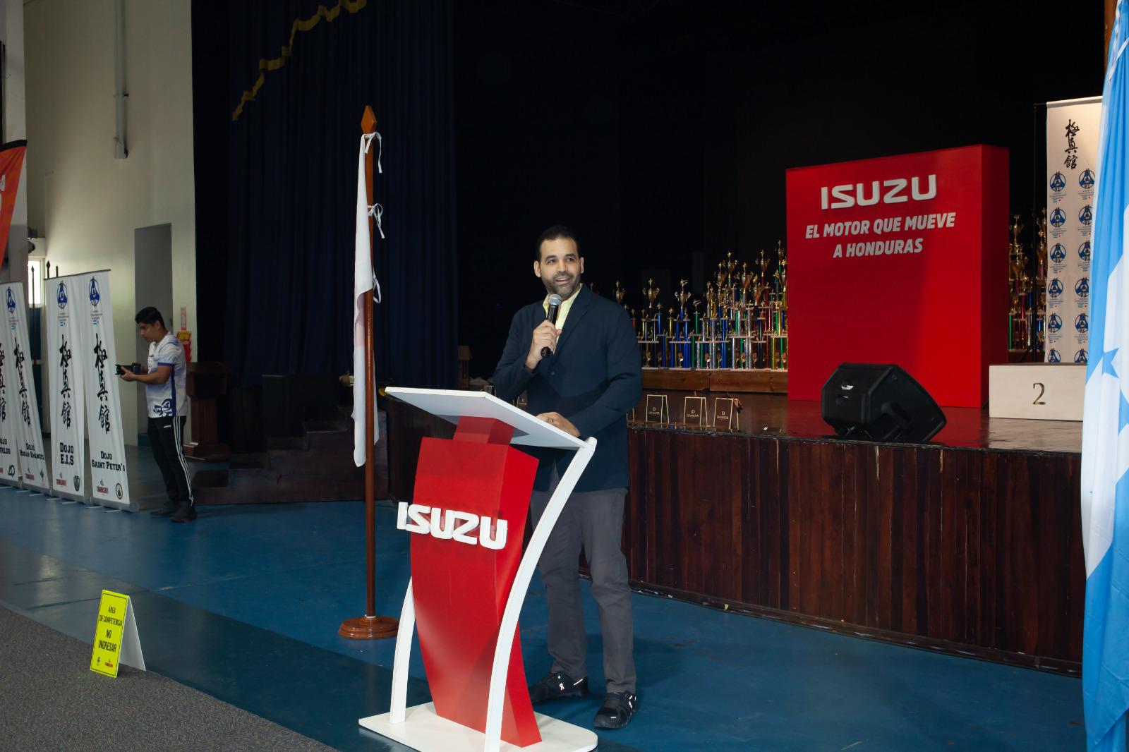 Isuzu Honduras destaca su calidad y excelencia en la Copa Centroamericana de Karate Kyokushin-Kan 2024