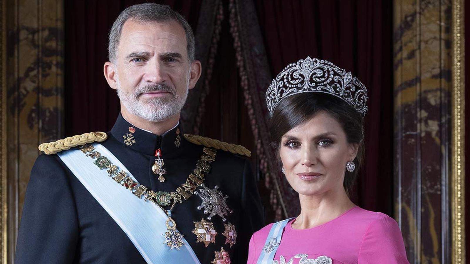 El rey Felipe y Letizia de España