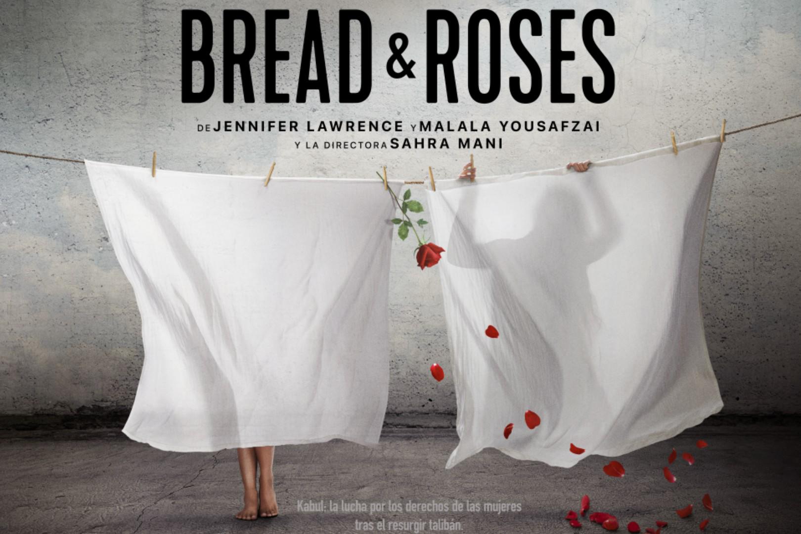 <b>Bread &amp; Roses</b>Disponible en Apple Tv+ desde el 22 de noviembre. Coproducido por Jennifer Lawrence y Malala Yousafzai, es un documental muy importante que trata los derechos de las mujeres y la lucha por la igualdad. La historia sigue a tres mujeres afganas que luchan por recuperar su autonomía tras la caída de Kabul en manos de los talibanes. 
