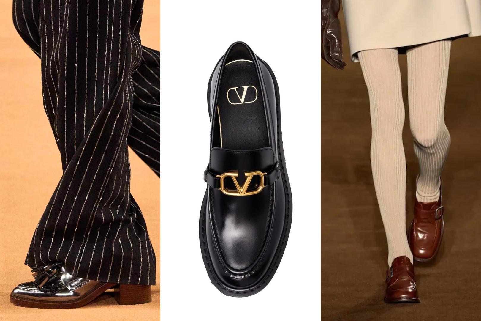 Los mocasines son una pieza clave en el armario de otoño-invierno. Dependiendo de tu estilo personal puedes escoger un par clásico, unos de plataforma o incluso atreverte a usar unos con vuelos. Los mocasines son ideales tanto para un look profesional como para un estilo casual y relajado, combinando comodidad y elegancia en cualquier ocasión.