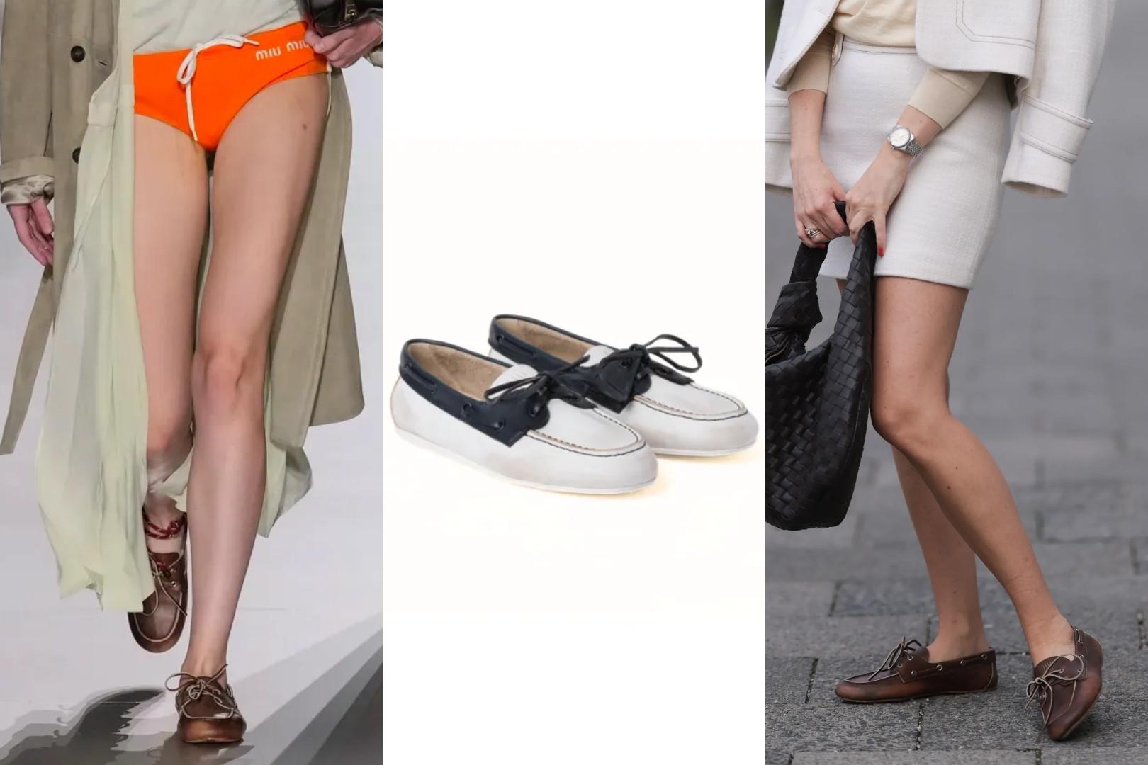 Los zapatos náuticos, con su estética “old money”, también están de regreso esta temporada, ofreciendo una mezcla de sofisticación discreta y estilo clásico. Este calzado, que evoca un aire de elegancia tradicional, es perfecto para quienes buscan una opción versátil que se pueda adaptar a diversas ocasiones, desde un look más relajado para el fin de semana hasta un conjunto más pulido para eventos semi-formales. Con su diseño atemporal y su comodidad, los zapatos náuticos se han convertido en una pieza esencial para quienes aprecian un estilo refinado y funcional.