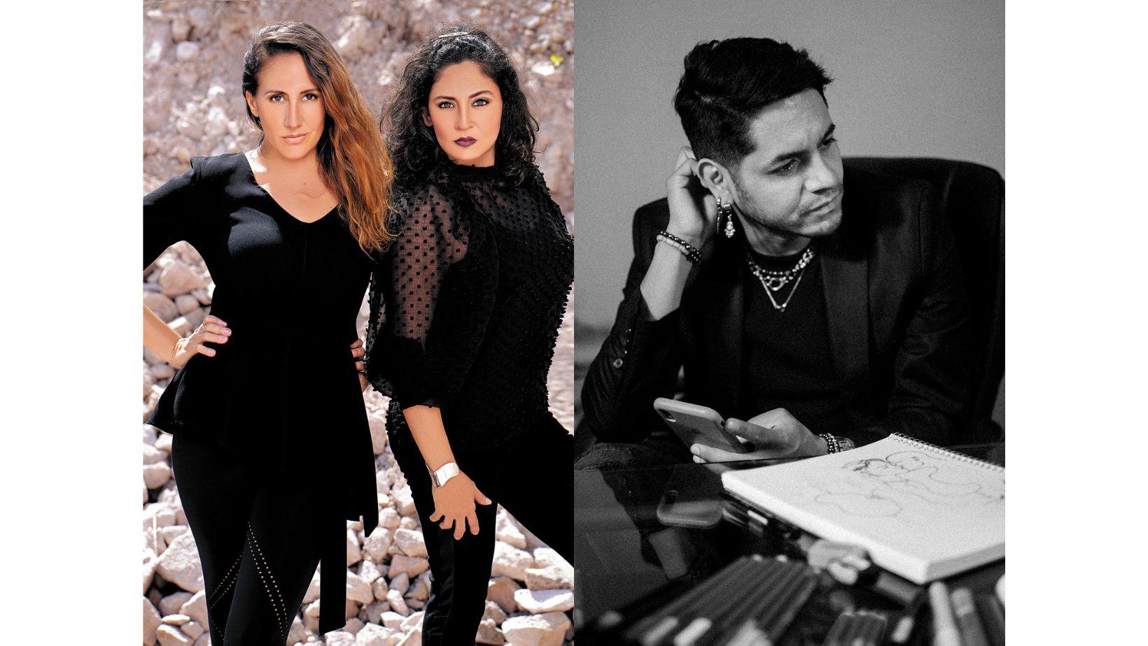 6. SUMA DE TALENTOS. La dupla creativa de Morena Mía, Gabriela Zelaya y Evelyn Madrid, abren espacio en su taller a Fernando Camazots, el encargado de accesorizar su colección Into the Deep, una exploración personal del azul que realizaron inspiradas en la obra del artista Yves Klein. Años después de su memorable colección intervenida por Legan Rooster, Gabriela y Evelyn prometen robarse los aplausos en esta nueva aventura fashion junto a Camazots.