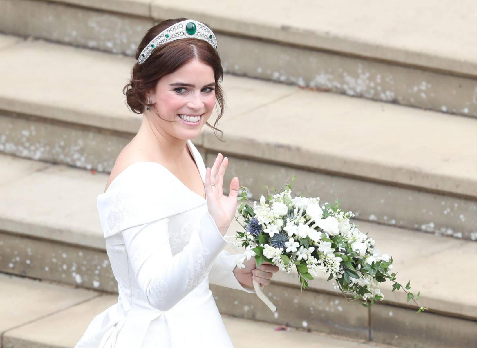 Después sigue la princesa Eugenia. 