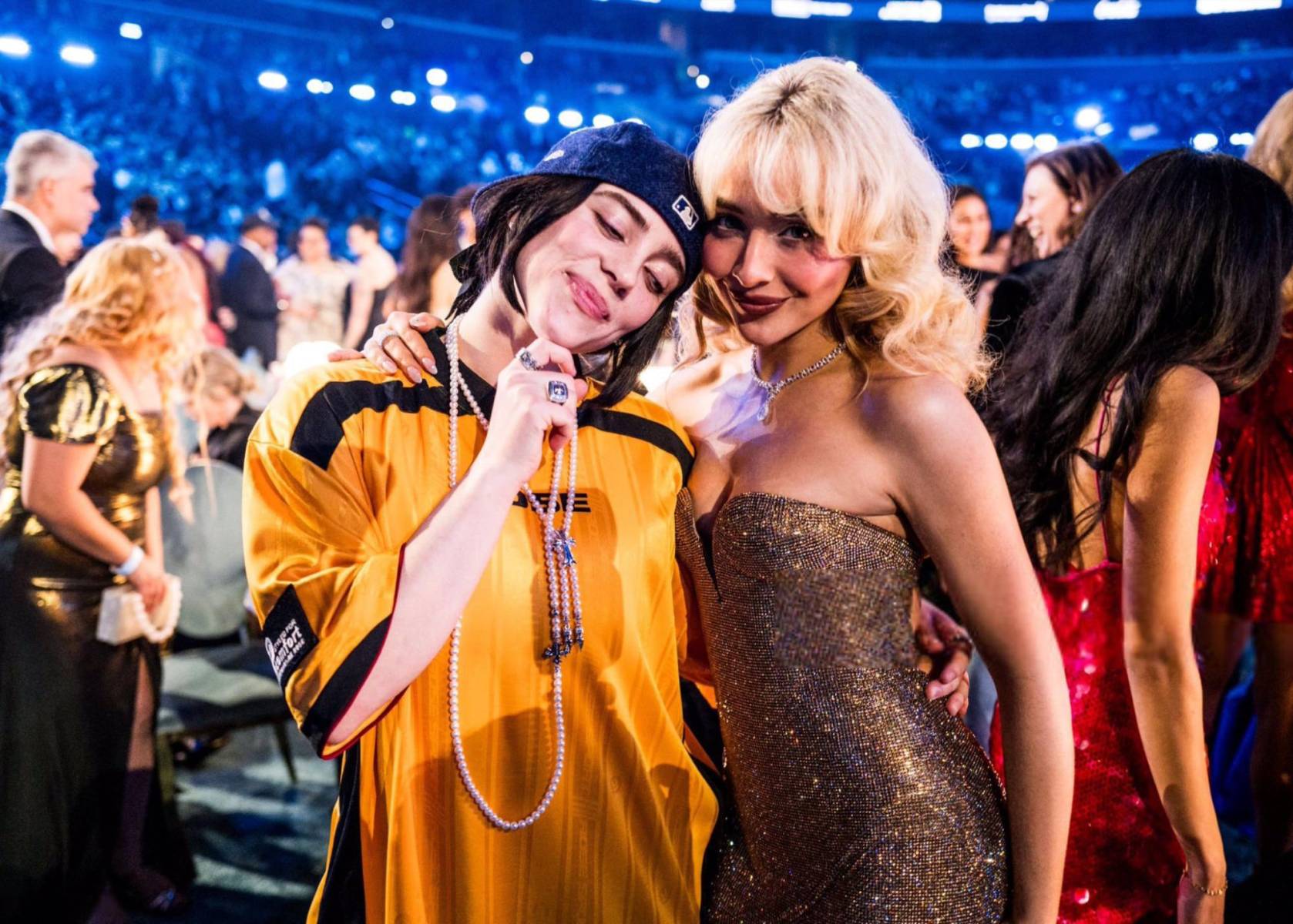 El detrás de cámara de los Premios Grammy 2025