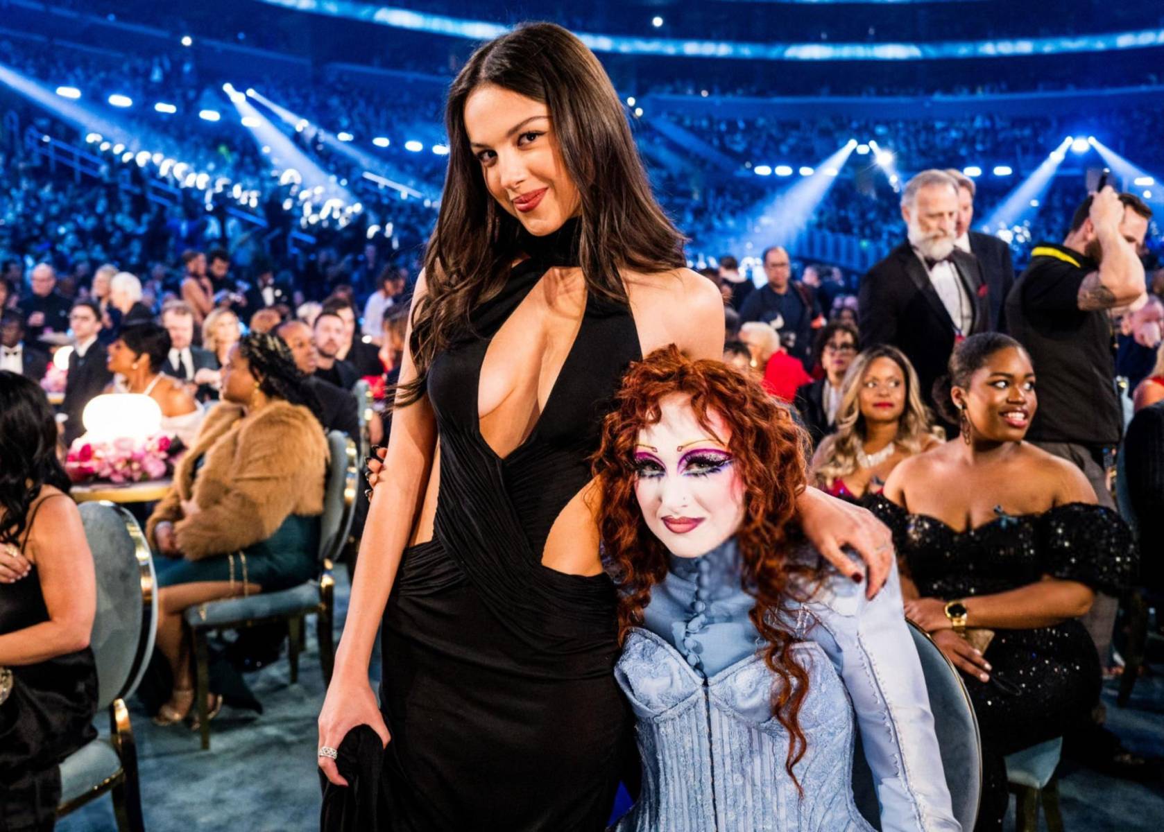 El detrás de cámara de los Premios Grammy 2025