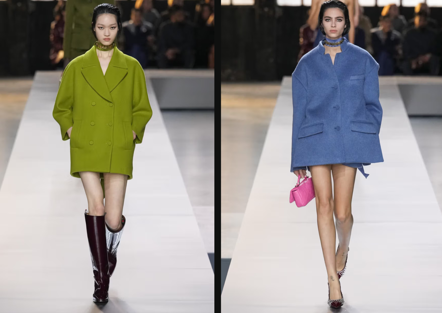 Gucci presenta su colección femenina de otoño/invierno 2024 en Milán