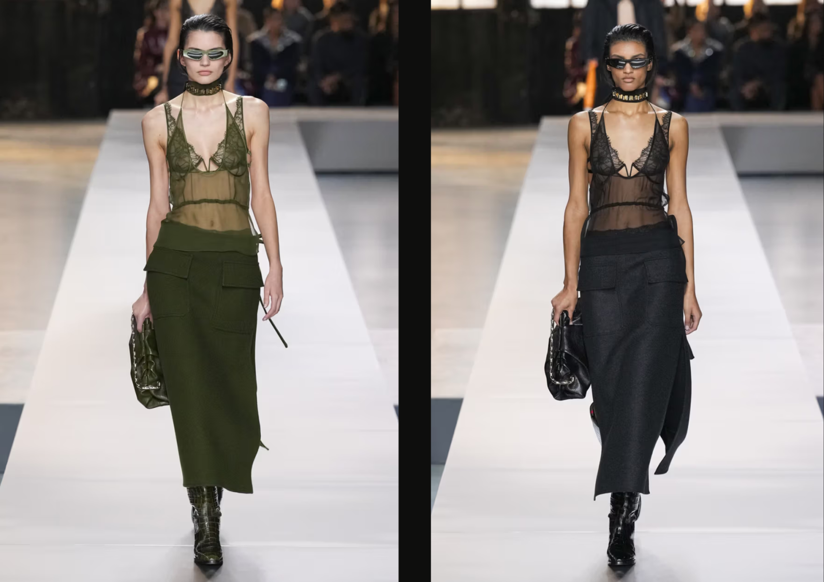 Gucci presenta su colección femenina de otoño/invierno 2024 en Milán