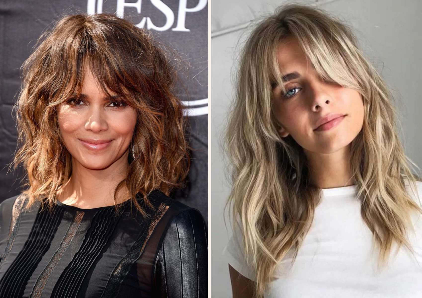 <b>Shag cut</b>Es un estilo caracterizado por capas cortas y desordenadas que se mezclan con capas más largas. Este corte crea una apariencia texturizada y desenfadada, con mechones que enmarcan el rostro y movimiento en el cabello. Es una opción popular para agregar volumen y dinamismo al cabello, siendo especialmente favorecedor para aquellos con cabello ondulado o rizado. Su versatilidad permite adaptarse a diferentes longitudes y texturas de cabello, lo que lo convierte en una elección popular para aquellos que buscan un estilo moderno y de bajo mantenimiento.