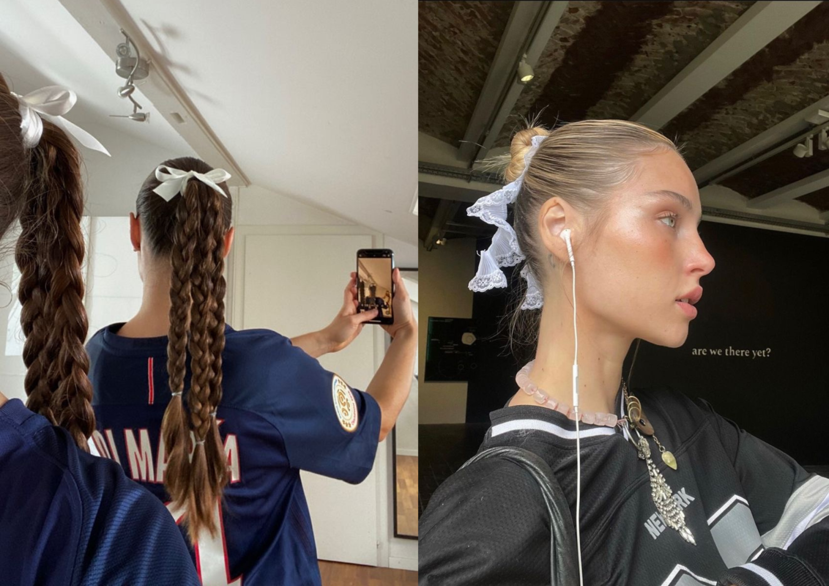 Los <b>peinados</b> se mantienen coquette: haz uso de moños, trenzas y accesorios, como pines y lazos, para decorar tu cabello.