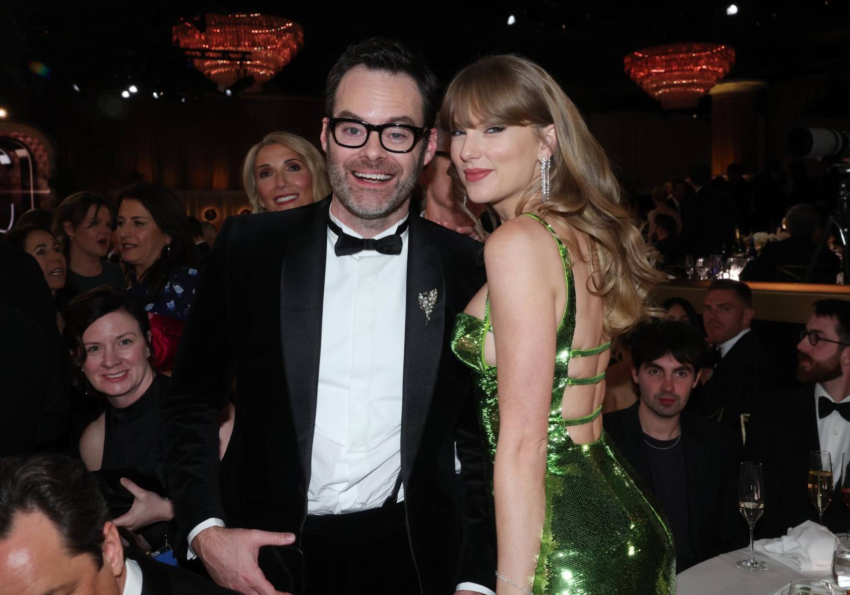 Mejores momentos behind the scenes de los Globos de Oro 2024