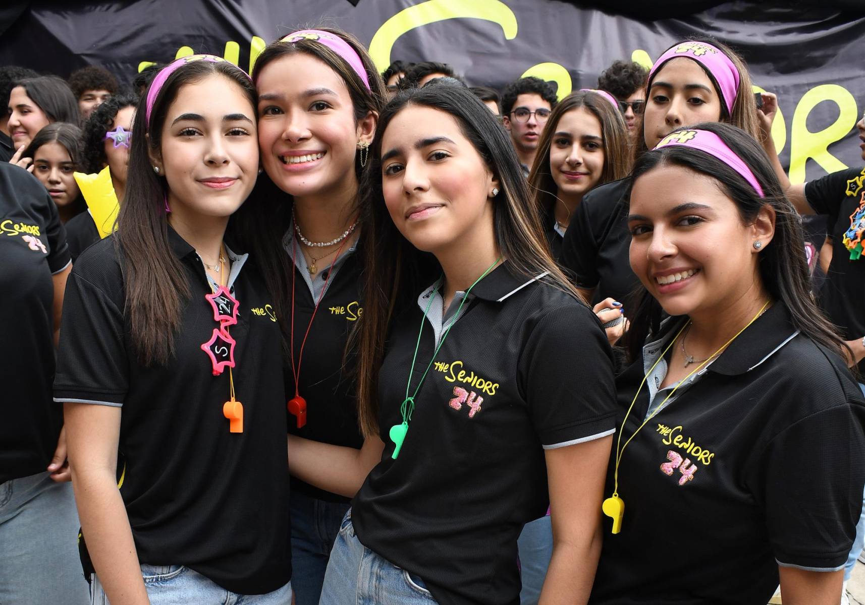 Arianne Bulnes, Dominique Guevara, Natalia Estrada, Siena Callizo
